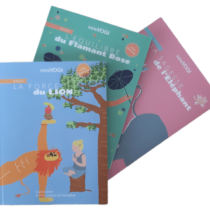 Pack of 3 Yoga books for kids - find them online in our Yoga-Nest shop